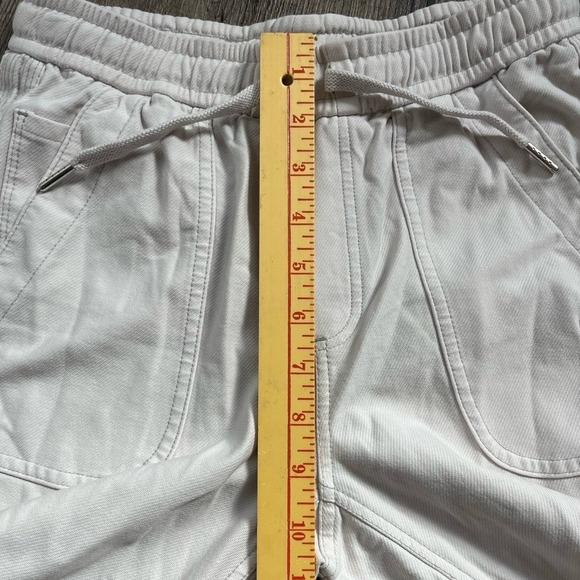 Athleta Farallon Joggers Off White Drawstring Ankle Pants Women's Size 0 - Picture 6 of 8